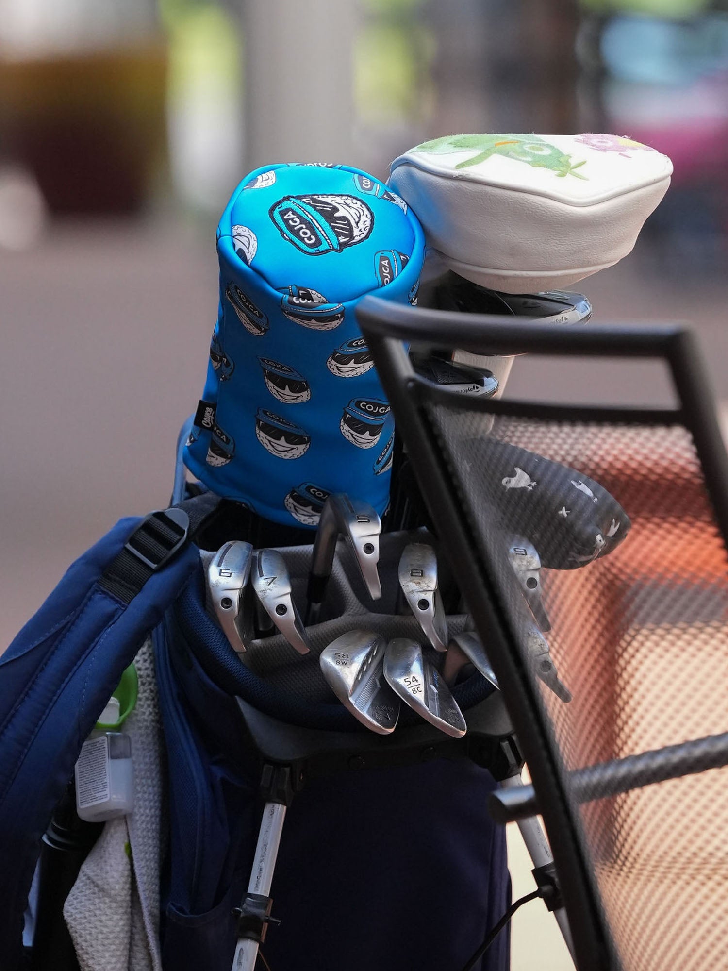 custom golf headcover for the COJGA junior golf program by Cayce Golf