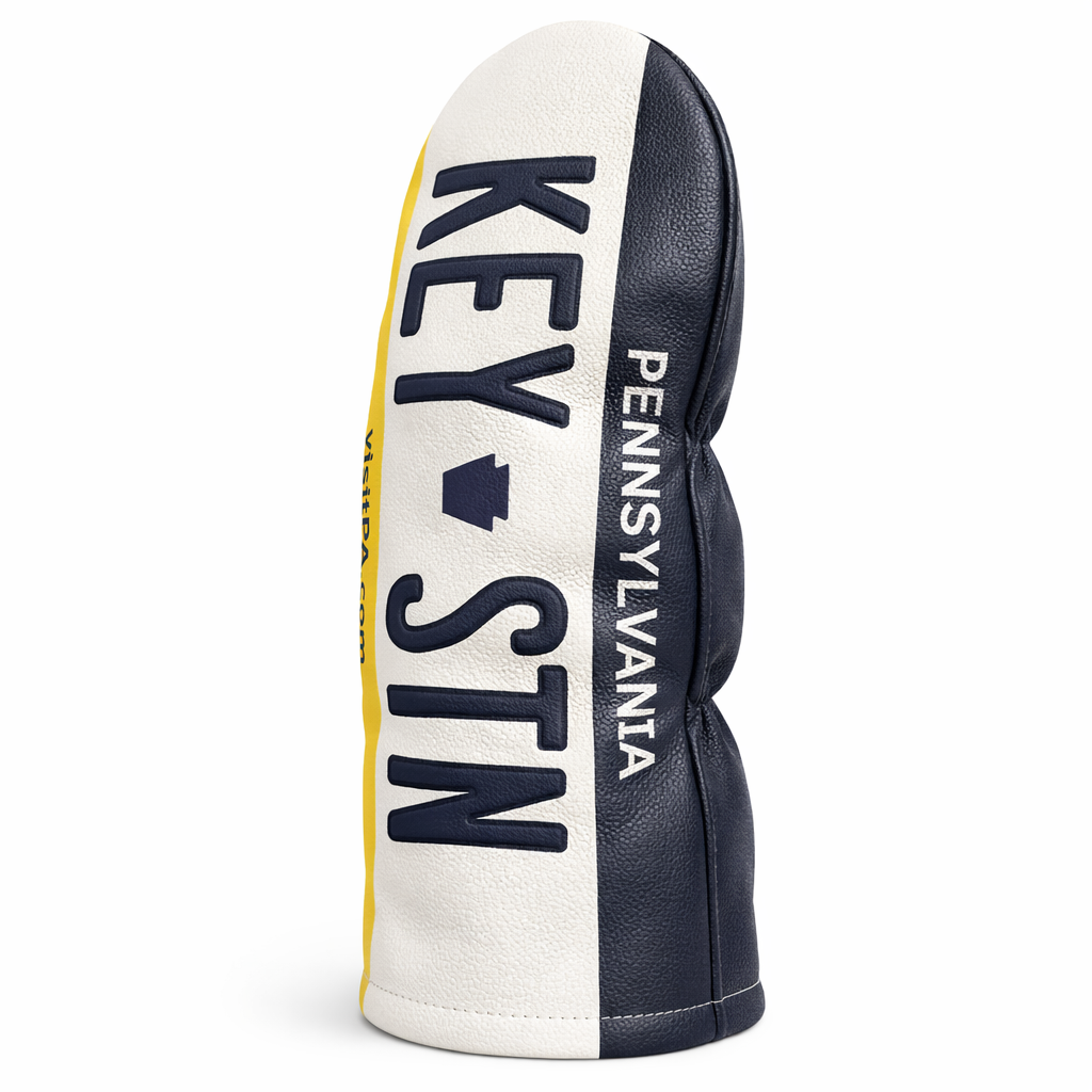 Pennsylvania License Plate Golf Head Cover