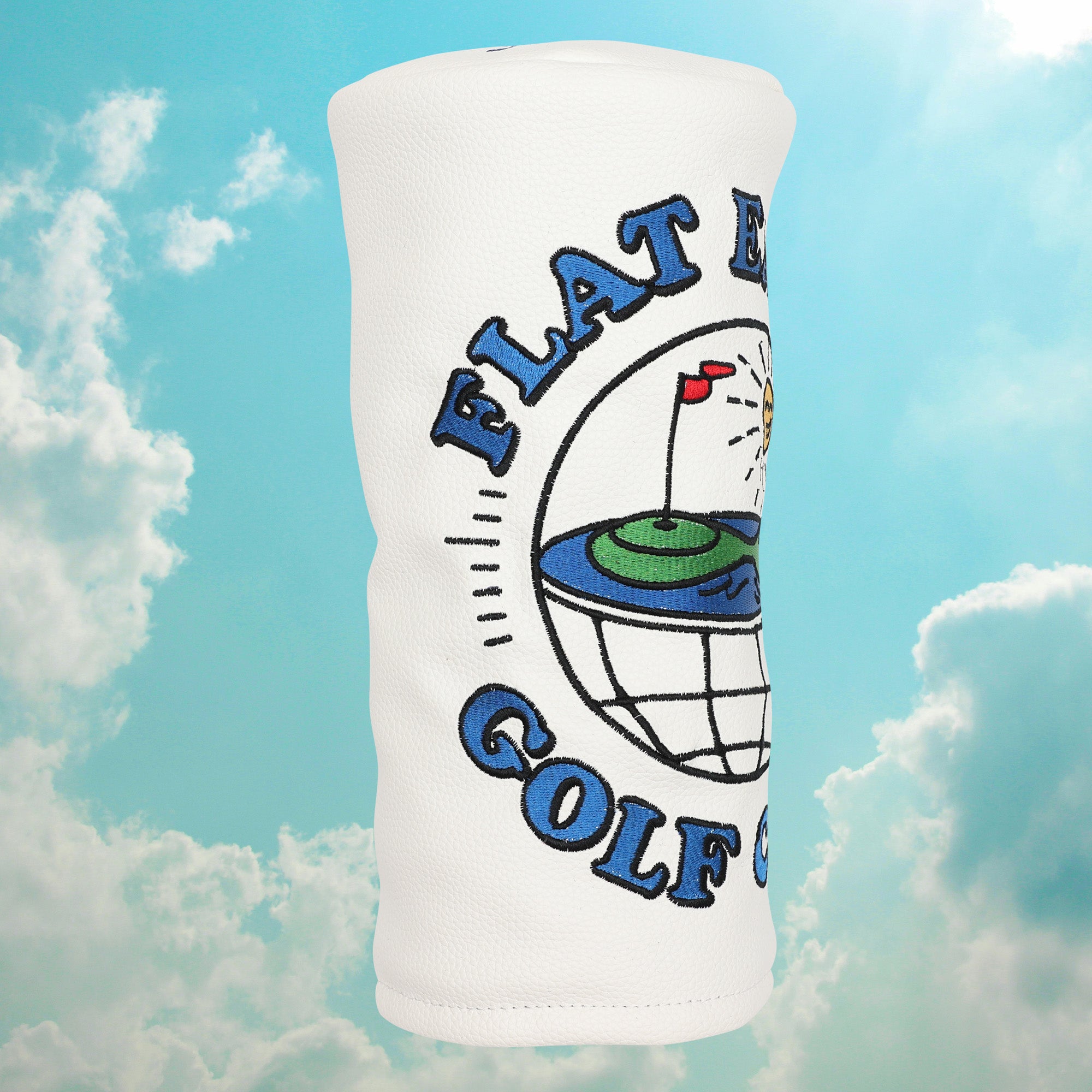 Flat Earth Golf Club Driver Head Cover