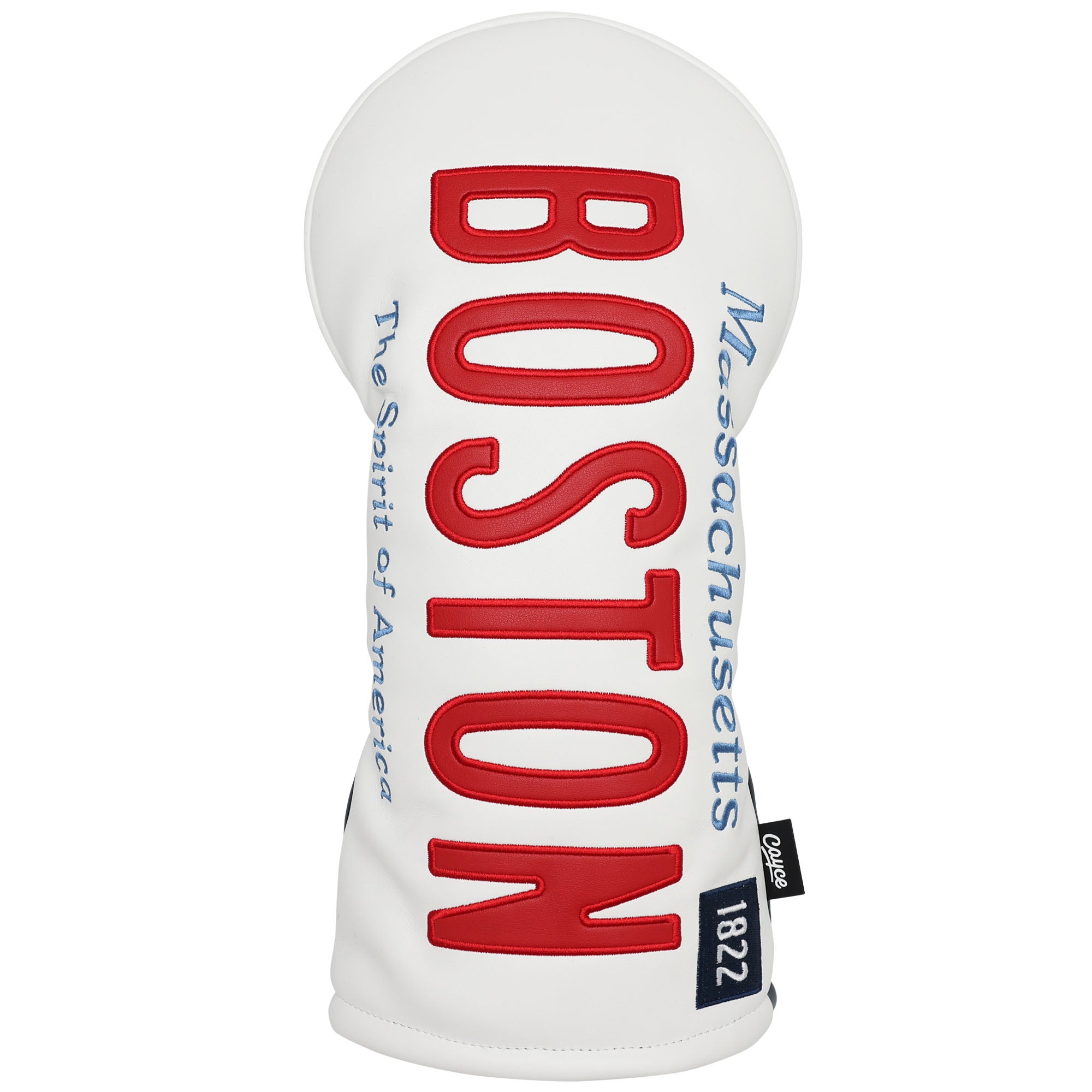 Massachusetts License Plate Golf Head Cover