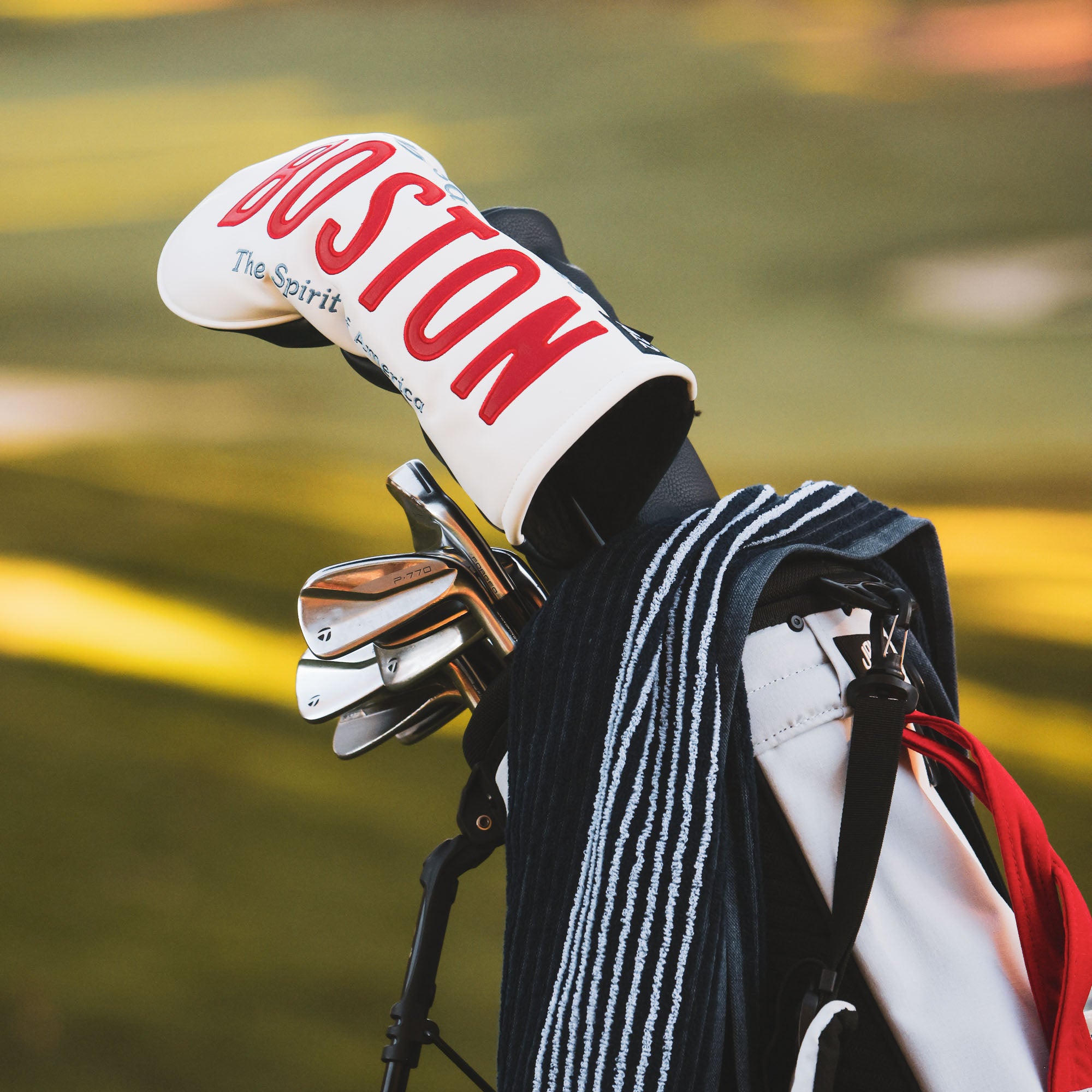 Massachusetts License Plate Golf Head Cover