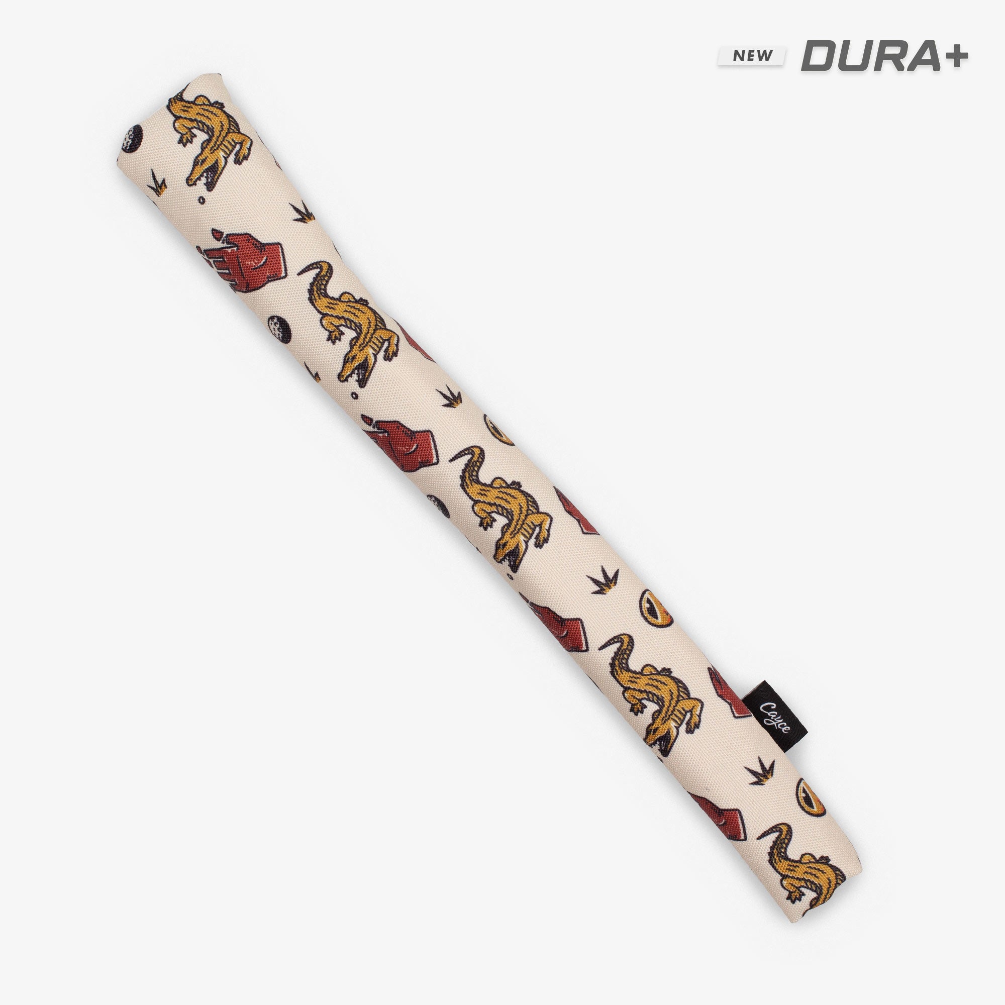 Alignment Stick Cover with a Chubbs themed design from Cayce golf