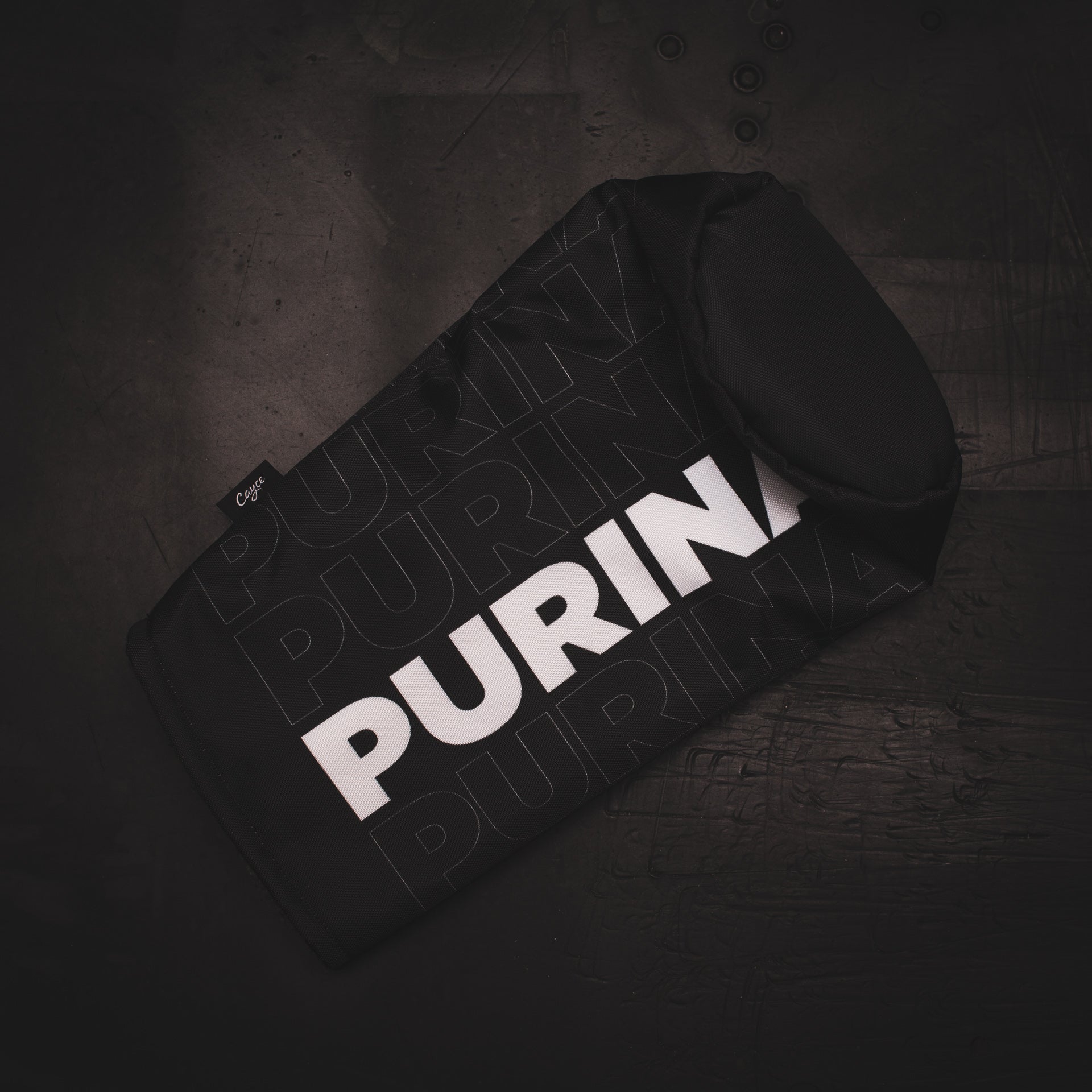 custom "PURINA" head cover for PGA teacher Jake Hutt. (3690913595471)
