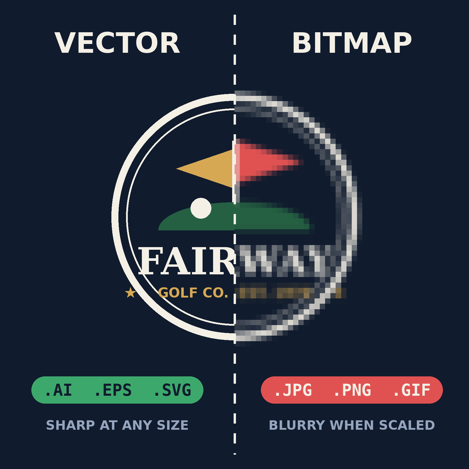 Vector vs. Bitmap: A Quick Guide to Logo Files for Your Custom Head Cover Order