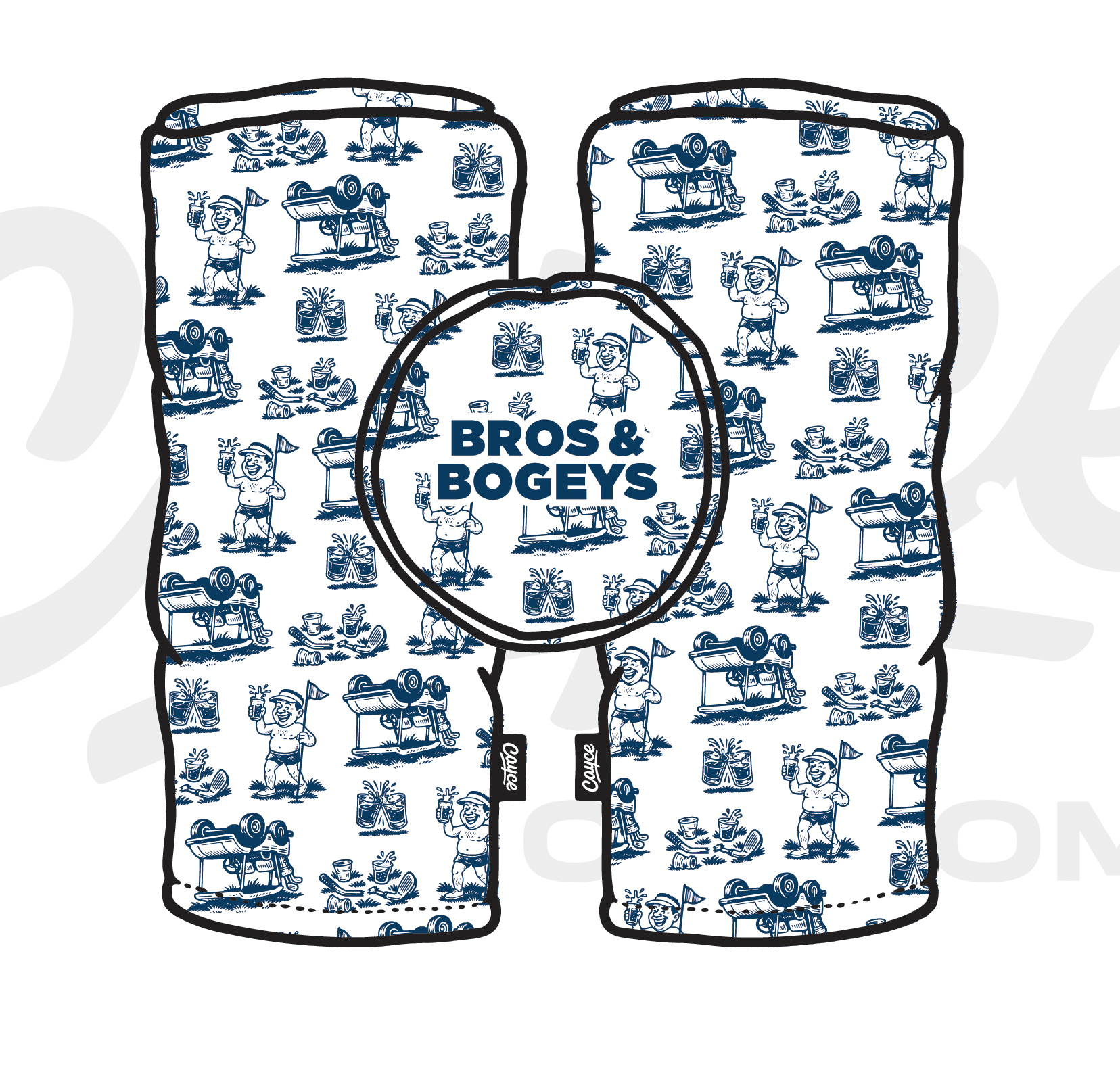 Custom BROS & BOGEYS Golf Head Covers