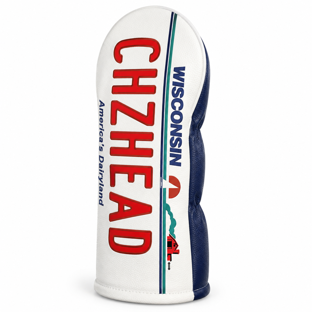 Wisconsin License Plate Golf Head Cover [Coming Fall '26]
