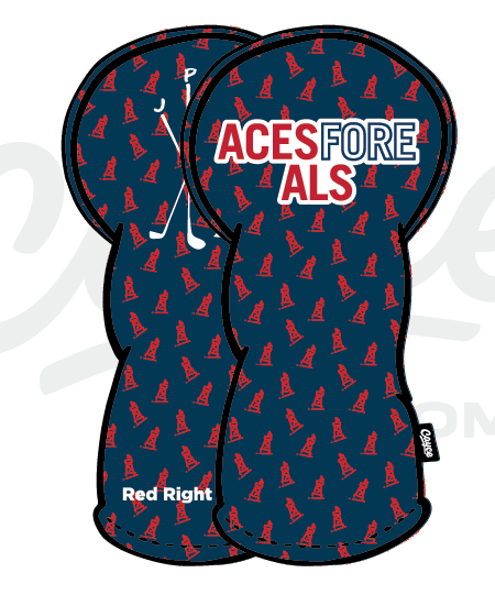 Red Right Return Custom Golf Head Covers