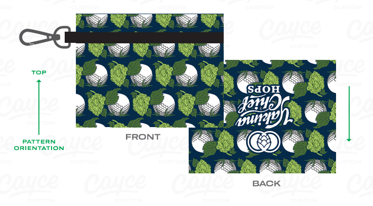 Yakima Chief Custom Golf Valuables Pouch