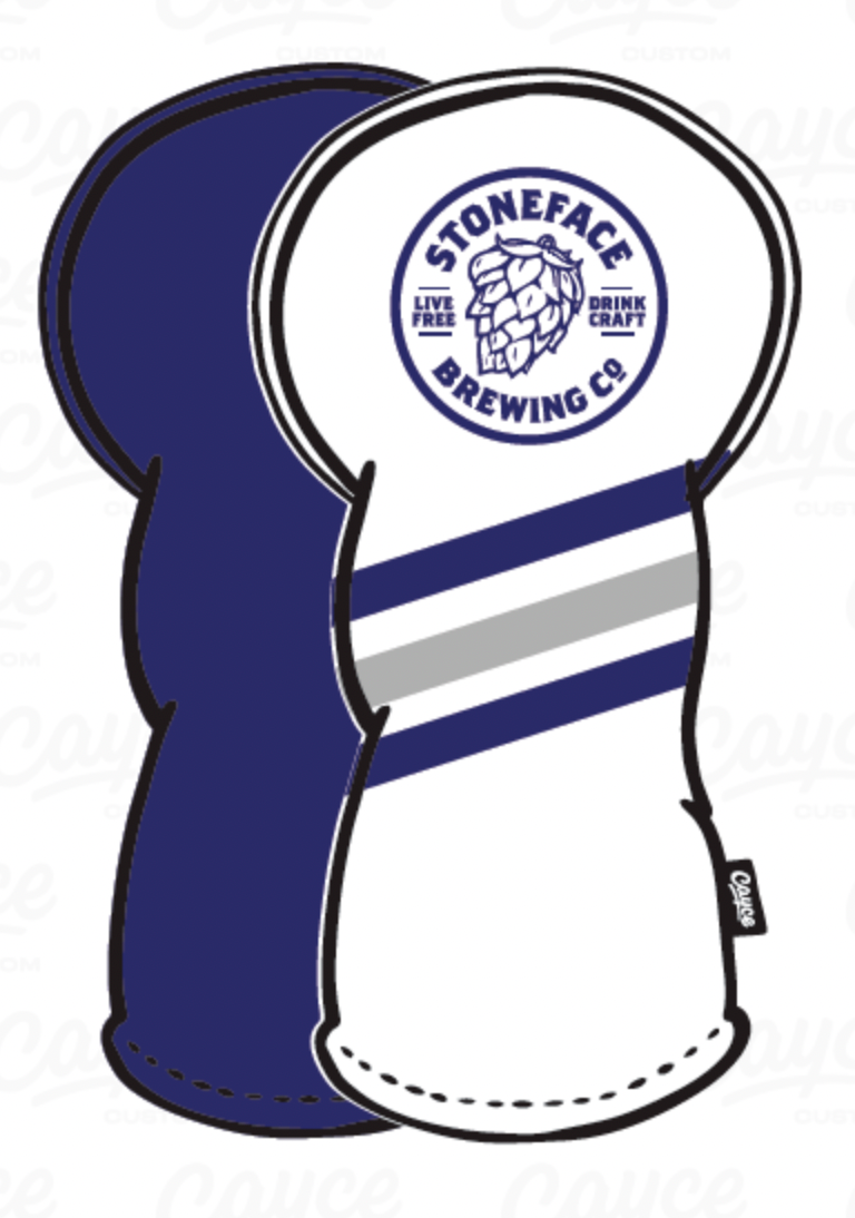 Stoneface Brewing Custom Golf Head Covers