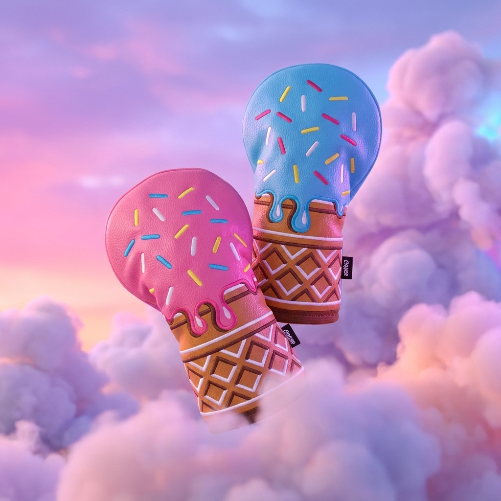 Ice Cream Kids Driver Head Cover