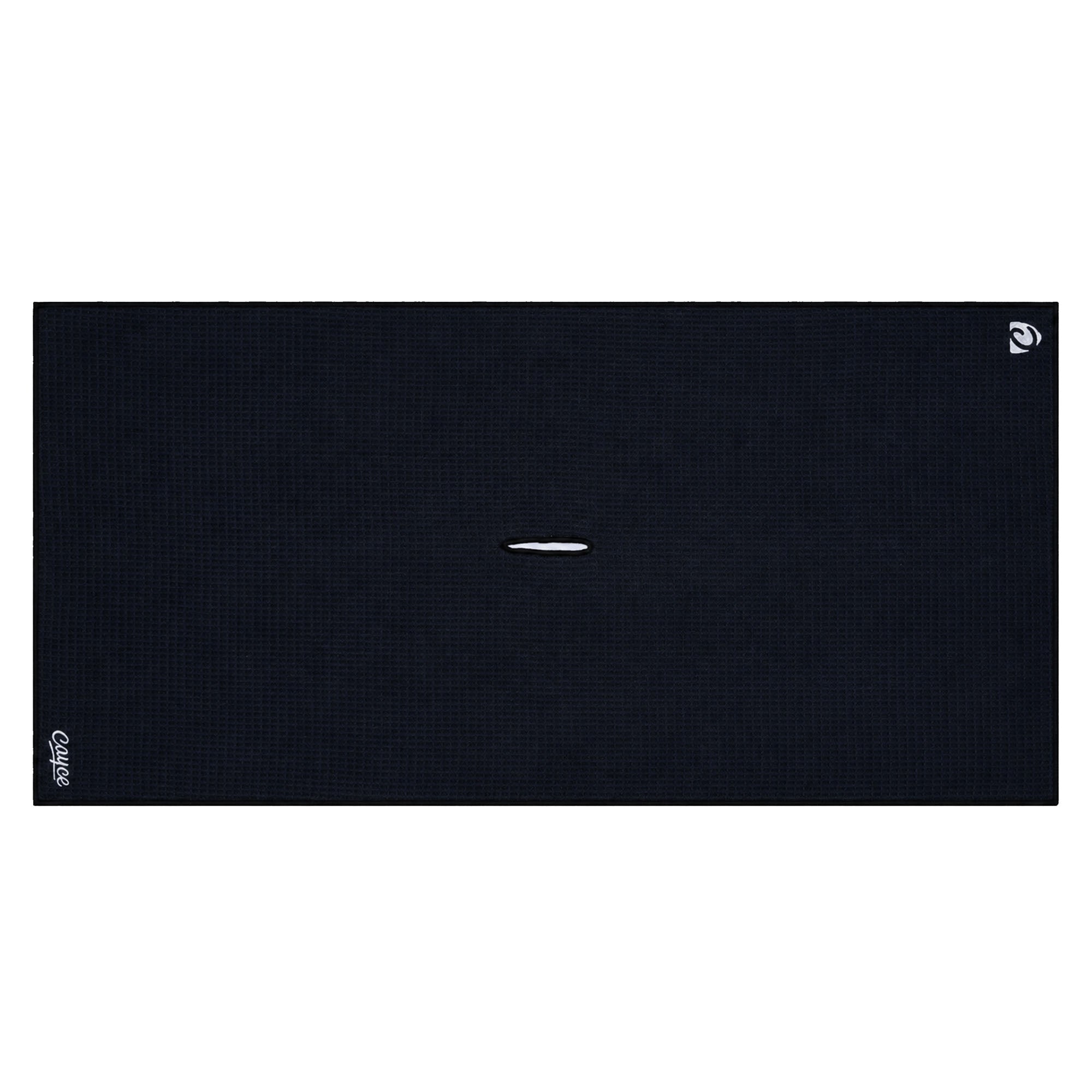 Premium Black Microfiber Caddy Towel [Coming Fall 2026]