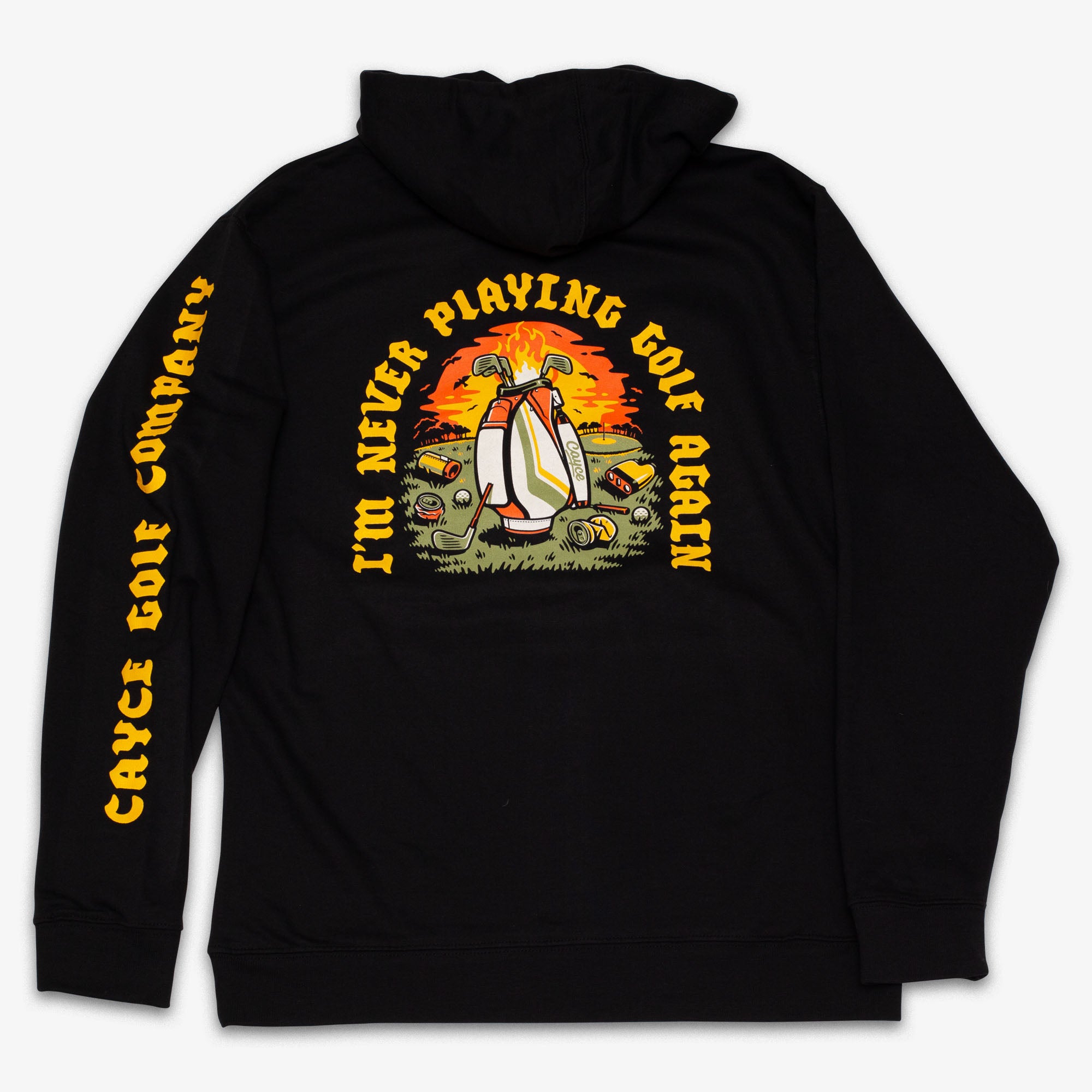 Never Playing Golf Again Hoodie