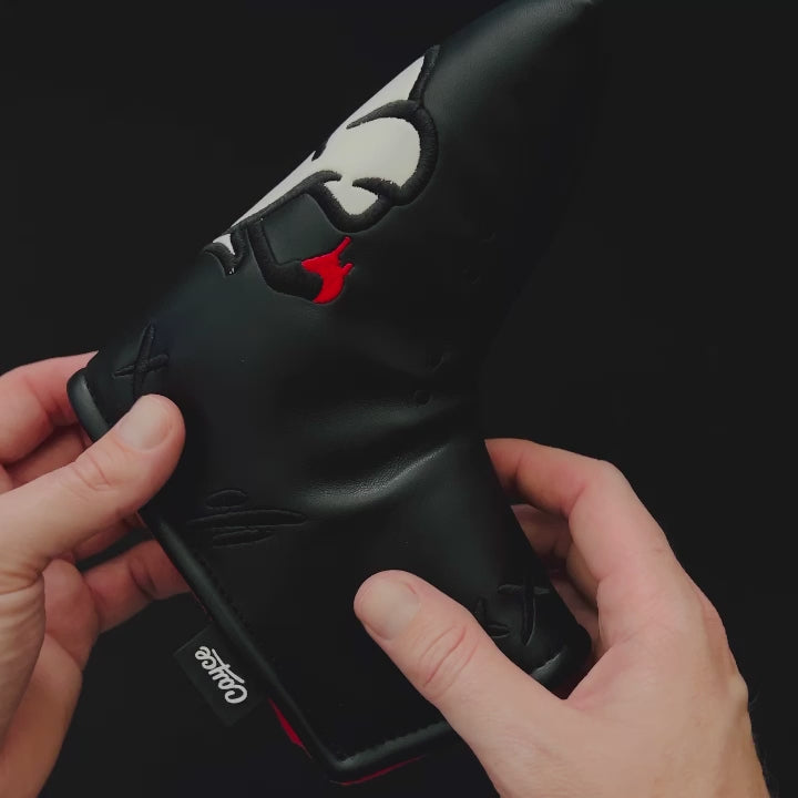 video preview of the limited edition ghost blade putter cover from cayce golf