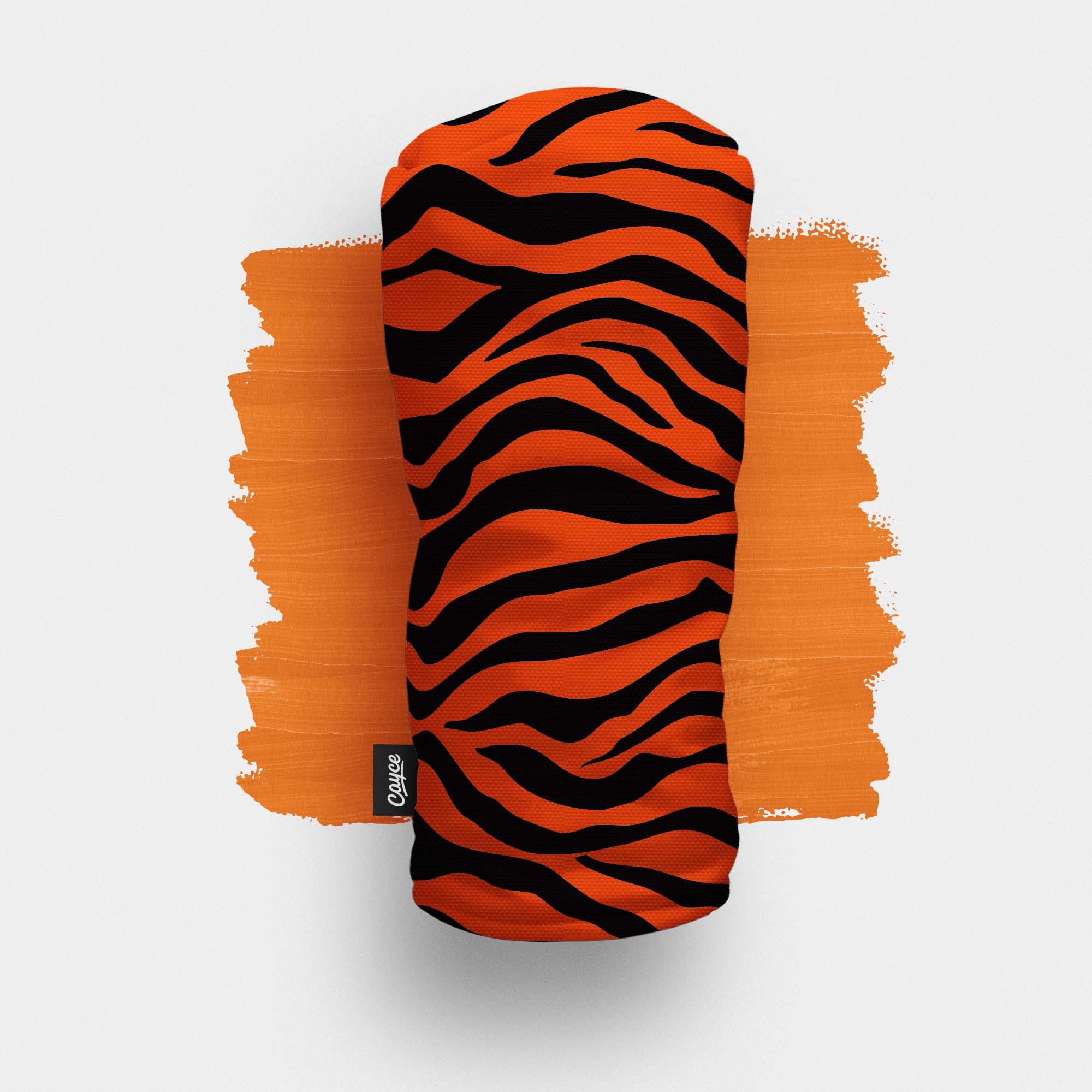 Tiger stripe golf head cover