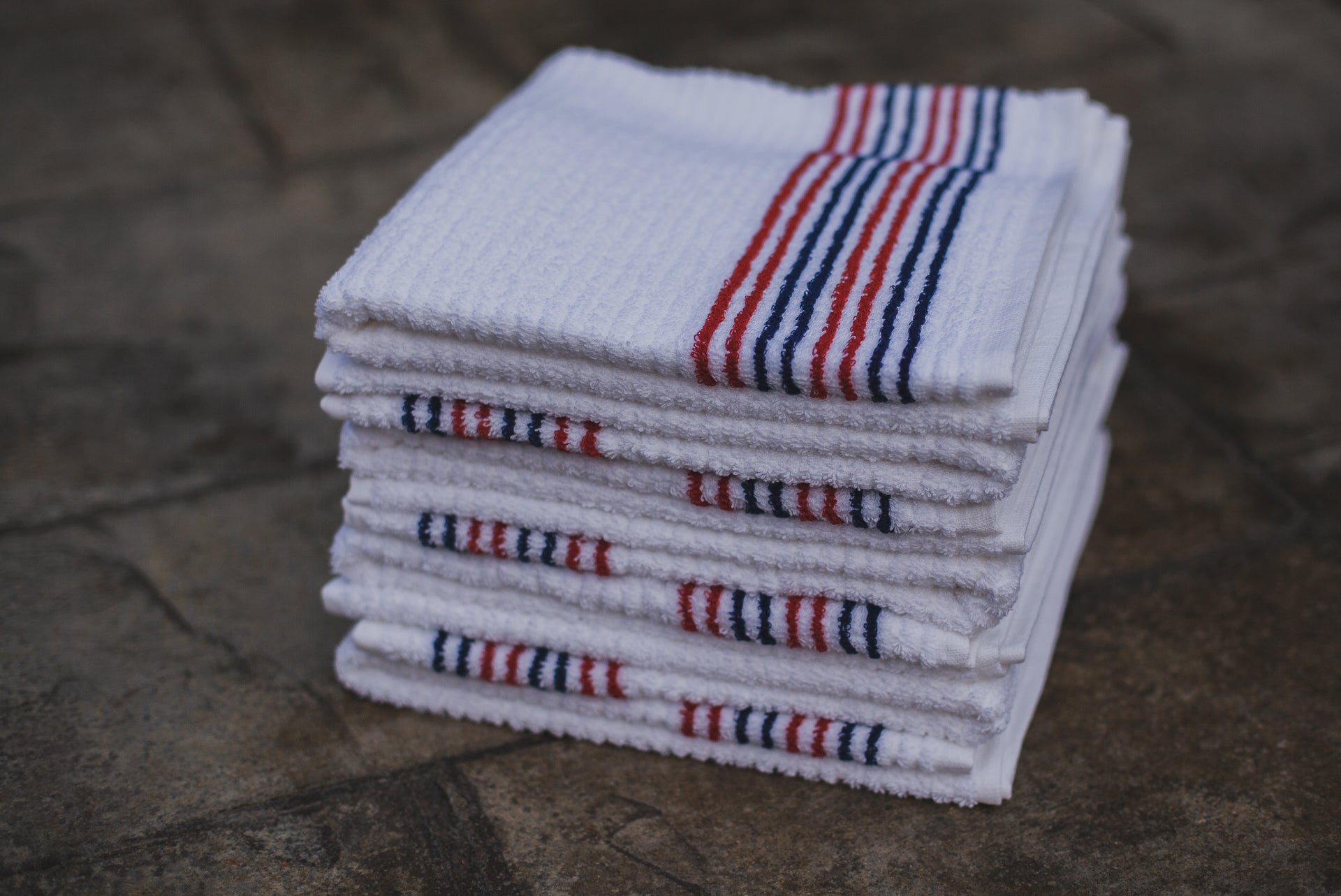 red and navy golf towels  (2445375832143)